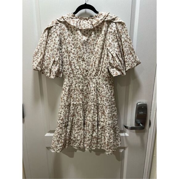 En Saison Women's Gianna Mini Dress in floral-printed cotton size S NWT$168 - Picture 5 of 6